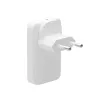 d bramante dbramante1928 Pro EU/US schlank Ladegerät — USB-C 20 W + USB-A 18 W, Weiß, AC für Innenräume