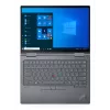T1A Lenovo X1 Yoga 6th Gen Refurbished Intel® Core™ i5 i5-1145G7 Hybrid (2-in-1) 35,6 cm (14 Zoll) Touchscreen WUXGA 32 GB LPDDR4x-SDRAM 512 GB SSD Wi-Fi 6 (802.11ax) Windows 11 Pro Grau
