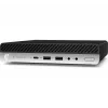 T1A HP EliteDesk 800 G4 Refurbished Intel® Core™ i5 i5-8500T 8 GB DDR4-SDRAM 256 GB SSD Windows 11 Pro Mini-PC Schwarz, Silber
