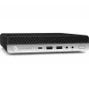 T1A HP EliteDesk 800 G4 Refurbished Intel® Core™ i5 i5-8500T 8 GB DDR4-SDRAM 256 GB SSD Windows 11 Pro Mini-PC Schwarz, Silber