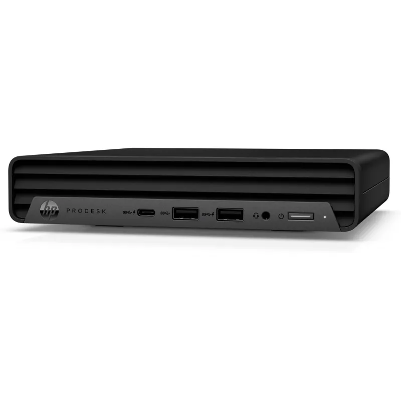 T1A HP ProDesk 600 G6 Refurbished Intel® Core™ i5 i5-10500T 16 GB DDR4-SDRAM 256 GB SSD Windows 11 Pro Mini-PC Schwarz
