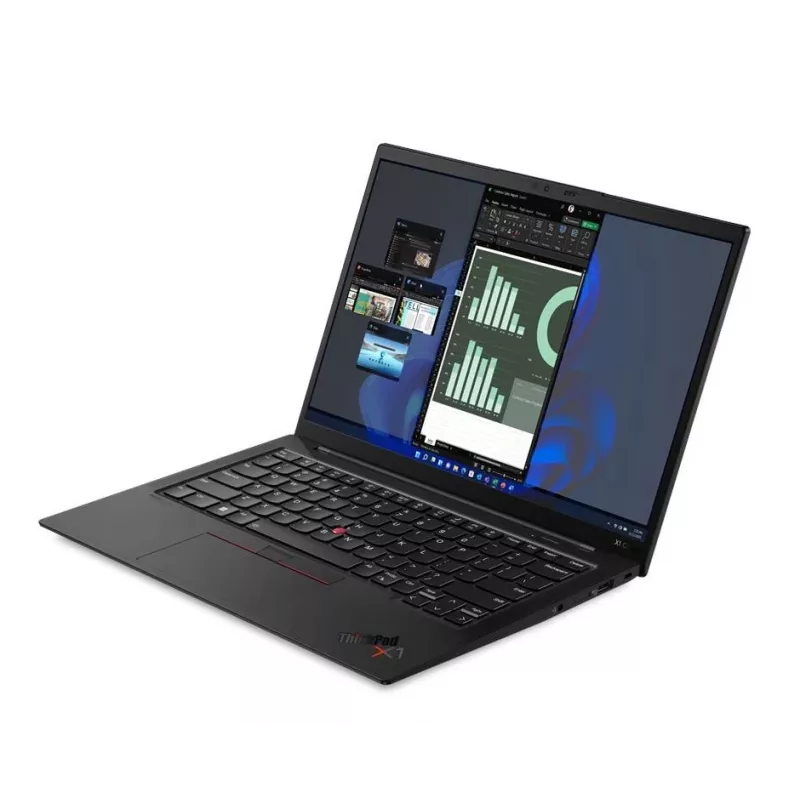 T1A Lenovo ThinkPad X1 Carbon Gen 10 Refurbished Intel® Core™ i7 i7-1265U Laptop 35,6 cm (14 Zoll) 16 GB LPDDR5-SDRAM 1 TB SSD Windows 11 Pro Deutsch Schwarz