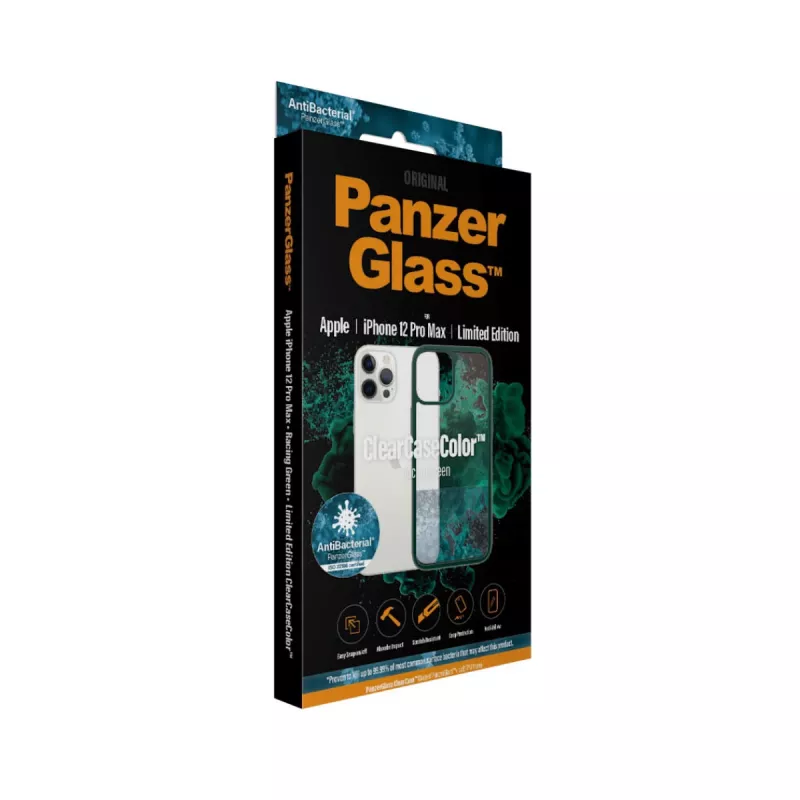 PanzerGlass ® ClearCaseColor™ iPhone 12 Pro Max - Racing Grün Limited Edition