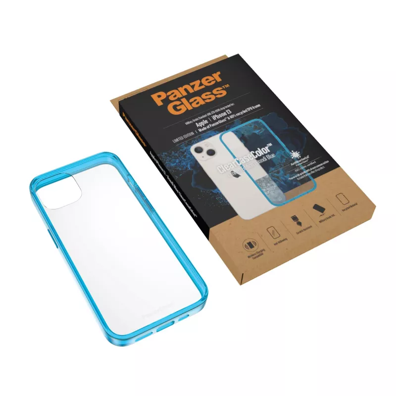 ClearCaseColor Hülle PanzerGlass Apple iPhone 13 Bondie Blue
