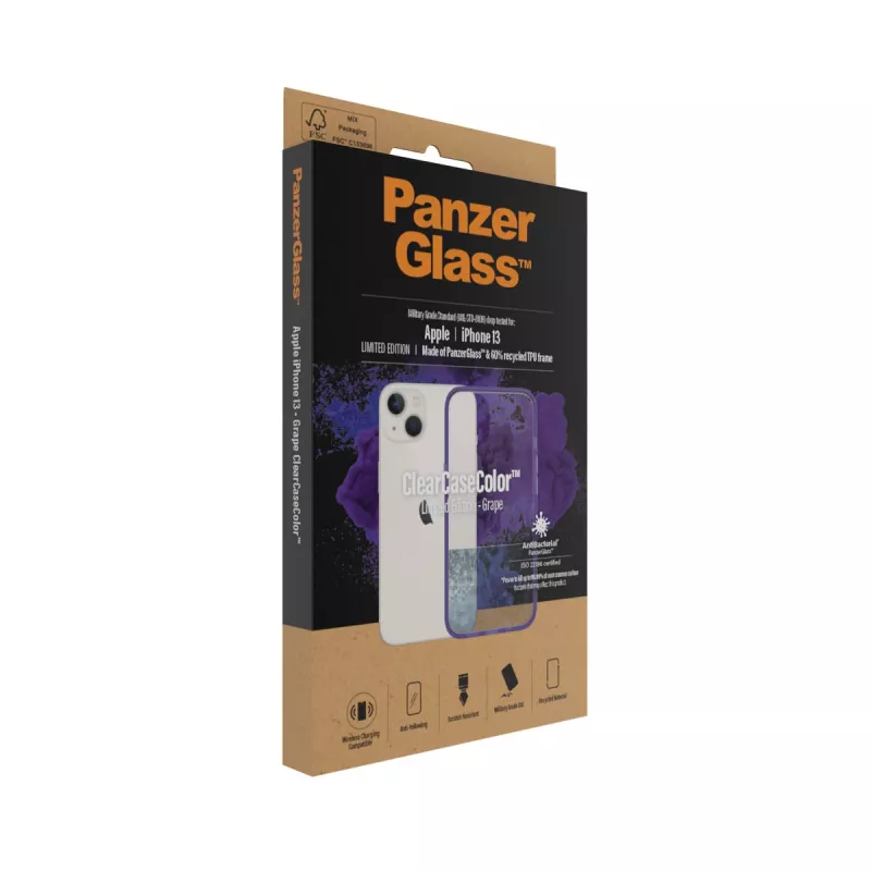PanzerGlass ® ClearCaseColor™ iPhone 13 - Grape