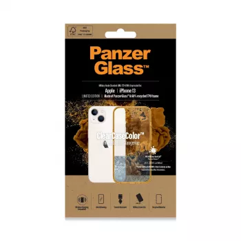 PanzerGlass ® ClearCaseColor™ iPhone 13 - Tangerine. Case-Typ: Hülle, Markenkompatibilität: Apple, Kompatibilität: Apple - iPhone 13, Produktfarbe: Orange