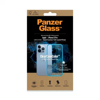 Abdeckung PanzerGlass ClearCaseColor iPhone 13 Pro Bondie Blue