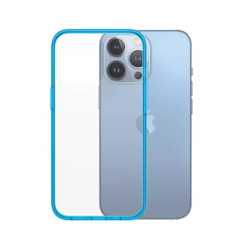 Abdeckung PanzerGlass ClearCaseColor iPhone 13 Pro Bondie Blue