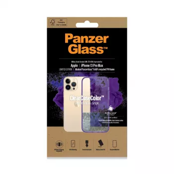 Abdeckung PanzerGlass ClearCaseColor iPhone 13 Pro Max Grape