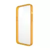 Schutzhülle ClearCaseColor PanzerGlass für iPhone 13 Pro Max 6,7 Zoll – PET und gehärtetes Glas, orange