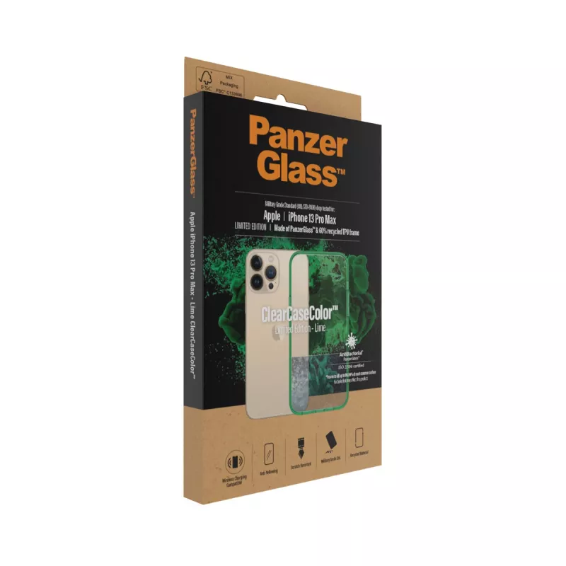 PanzerGlass ® ClearCaseColor™ iPhone 13 Pro Max - Limette