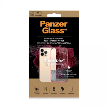 ClearCaseColor Apple iPhone 13 Pro Max Strawberry PanzerGlass