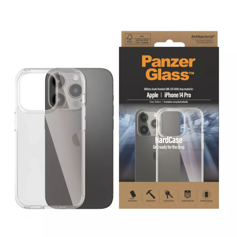 PanzerGlass ® HardCase iPhone 14 Pro | Clear