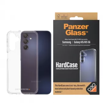 PanzerGlass® HardCase Transparent mit D3O® Samsung Galaxy A15 | A15 5G