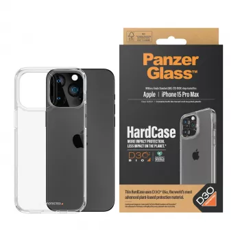 PanzerGlass® HardCase Transparent mit D3O® iPhone 15 Pro Max