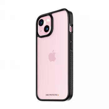 Abdeckung PanzerGlass ClearCase iPhone 15 D3O Transparent