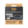 Abdeckung PanzerGlass Bang On MagSafe Compatibility Ring für iPhone 12 13 14 15 Transparent