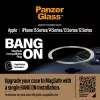 Abdeckung PanzerGlass Bang On MagSafe Compatibility Ring für iPhone 12 13 14 15 Transparent