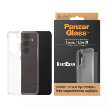 PanzerGlass ® HardCase Transparent Samsung Galaxy S24, Cover, Samsung, Samsung - Galaxy S24, Transparent