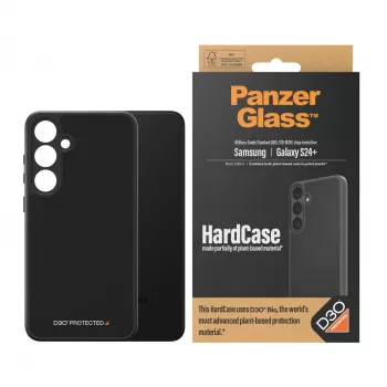 PanzerGlass® HardCase Schwarz mit D3O® Samsung Galaxy S24+, Abdeckung, Samsung, Samsung - Galaxy S24 Plus, Schwarz