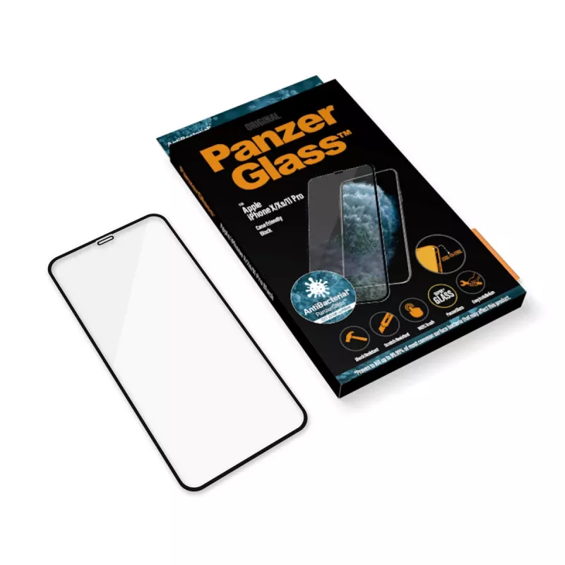 PanzerGlass ® Displayschutzfolie iPhone 11 Pro | Xs | X | Edge-to-Edge