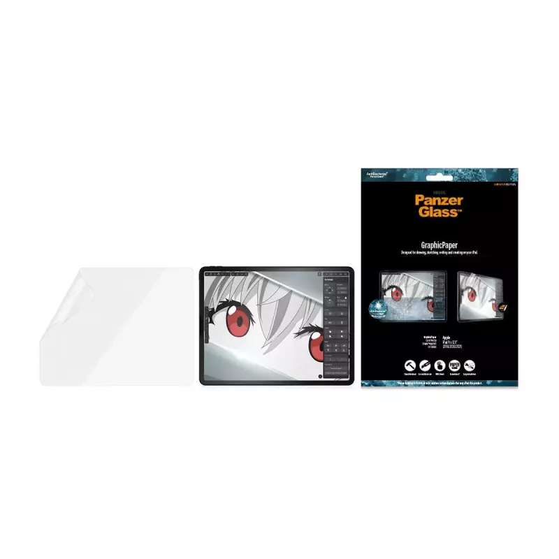 PanzerGlass ® GraphicPaper® Displayschutzfolie iPad Pro 12,9'' (2018–2022) | Ultrabreite Passform