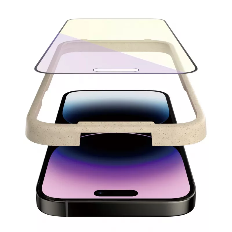 PanzerGlass ® Anti-Blaulicht-Bildschirmschutz iPhone 14 Pro Max | Ultra-Wide Fit mit EasyAligner