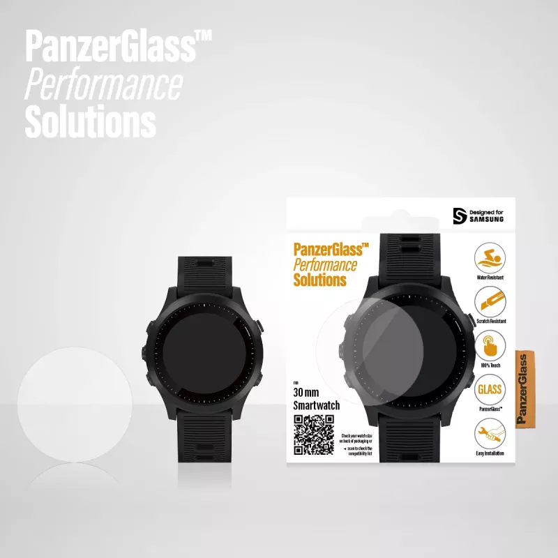 PanzerGlass ® SmartWatch 30mm | Displayschutzglas