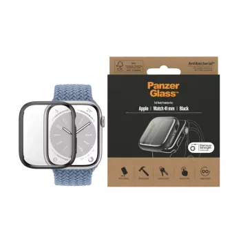 PanzerGlass® Full-Body-Hülle Apple Watch Series 9 | 8 | 7 | 41mm | Schwarz