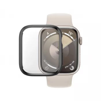 PanzerGlass Displayschutz Vollkörper Apple Watch Series 9 D3O 45mm Schwarz