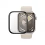 PanzerGlass Displayschutz Vollkörper Apple Watch Series 9 D3O 45mm Schwarz