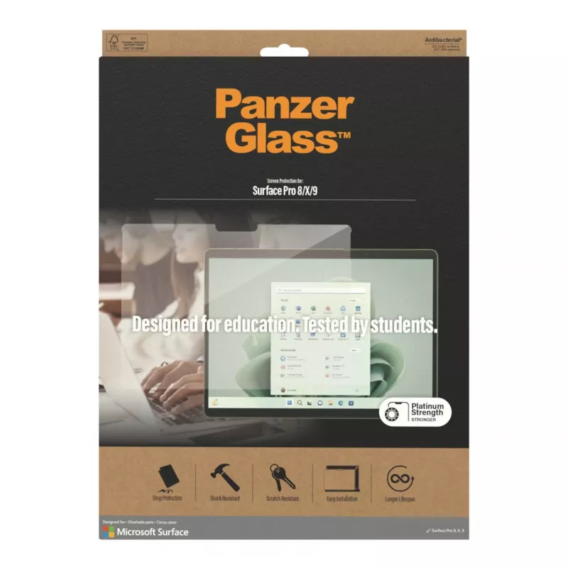 PanzerGlass 6262 Tablet-Bildschirmschutzfolie Klare Bildschirmschutzfolie Microsoft 1 Stück