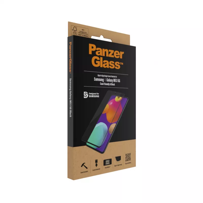 PanzerGlass® Displayschutz Samsung Galaxy M53 5G | M54 5G | Ultra-Wide Fit