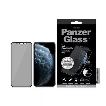 PanzerGlass® Sichtschutz-Displayschutz iPhone 11 Pro | Verziert mit Swarovski®-Kristallen | Randlos