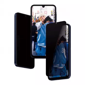 PanzerGlass® Privacy-Blickschutz für Samsung Galaxy A15 | A15 5G | Ultra-Wide Fit mit EasyAligner