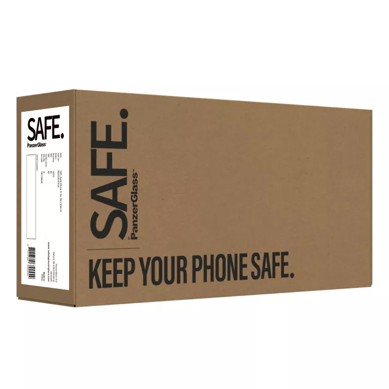 PanzerGlass SAFE. by ® Displayschutzfolie iPhone 15 Pro | Ultra-Wide Fit | BULK