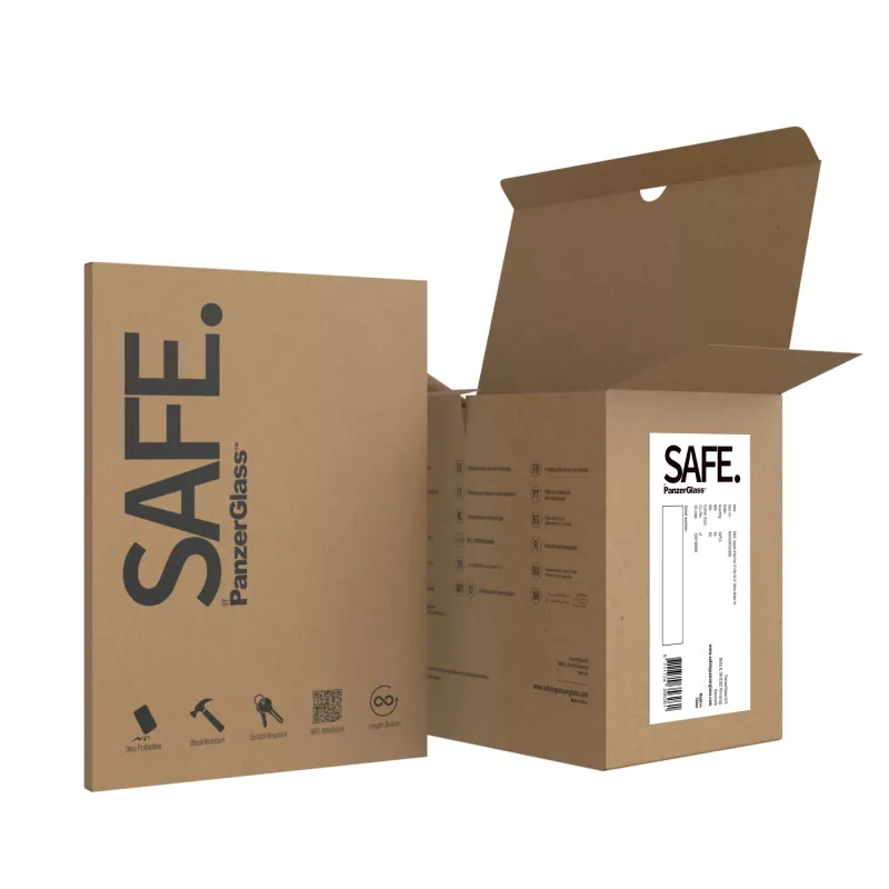 PanzerGlass SAFE. by ® Displayschutzfolie iPad Pro 11'' (2018, 2020-2022) | Air 10.9'' (2020,2022) | Ultra-Wide Fit | Bulk