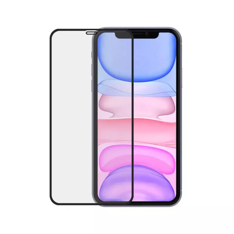 PanzerGlass SAFE. by ® Apple iPhone 11 XR Displayschutzfolie Edge-to-Edge kratz- und stoßfest