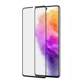 Bildschirmschutz PanzerGlass SAFE für Samsung Galaxy A73 5G — gehärtetes Glas, kratz- und stoßfest, Trockenapplikation, transparent