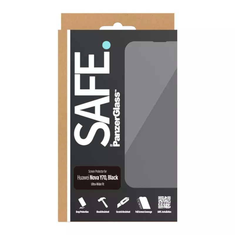 PanzerGlass SAFE. by ® Displayschutzfolie Huawei Nova Y70 | Y70 Plus | Y71