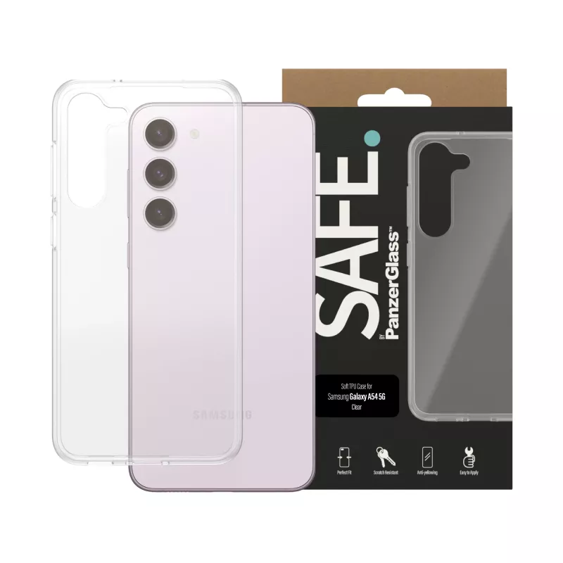 PanzerGlass SAFE. by ® Hülle Samsung Galaxy S23+ | Transparent