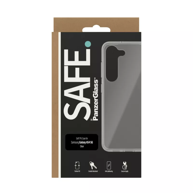 PanzerGlass SAFE. by ® Hülle Samsung Galaxy S23+ | Transparent