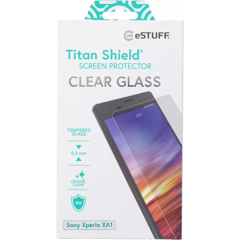eSTUFF Sony Xperia XA1 Clear Klarer Displayschutz 1 Stück