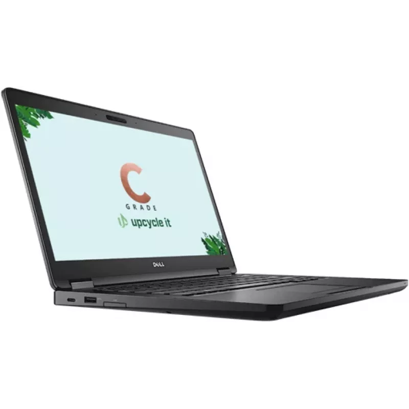 upcycle it Dell Latitude 5480 (Refurbished) C Intel® Core™ i5 i5-7300U Laptop 35.6 cm (14 Zoll) HD 8 GB DDR4-SDRAM 256 GB SSD Windows 10 Pro Nordic Schwarz