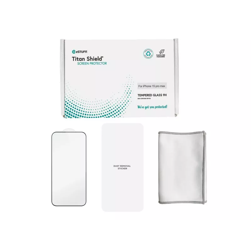 eSTUFF ES501416-50BULK Handy-Bildschirm-/Rückseitenschutzfolie Transparente Displayschutzfolie Apple 1 Stk.