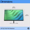 Monitor HP E27 G5 27 Zoll Full HD LCD 1920 x 1080