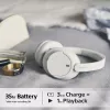 Sony WH-CH720 Headset Kabelgebunden & Kabellos Kopfbügel Anrufe/Musik USB Type-C Bluetooth Weiß