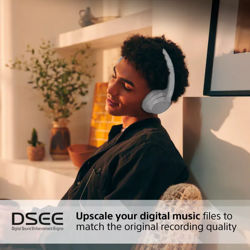 Sony WH-CH720 Headset Kabelgebunden & Kabellos Kopfbügel Anrufe/Musik USB Type-C Bluetooth Weiß