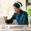 Sony WH-CH720 Headset Kabelgebunden & Kabellos Kopfbügel Anrufe/Musik USB Type-C Bluetooth Weiß