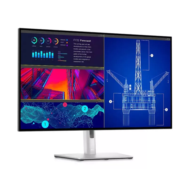 Monitor DELL UltraSharp 32 4K USB-C Hub Monitor 31,5 Zoll LCD 3840 x 2160